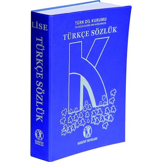 TÜRKÇE SÖZLÜK KARATAY YAYINLARI