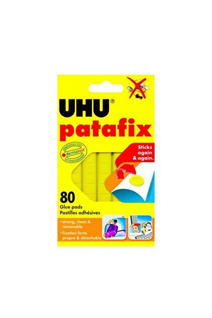 UHU SARI PATAFİX HAMUR YAPIŞTIRICI (80 ADET)