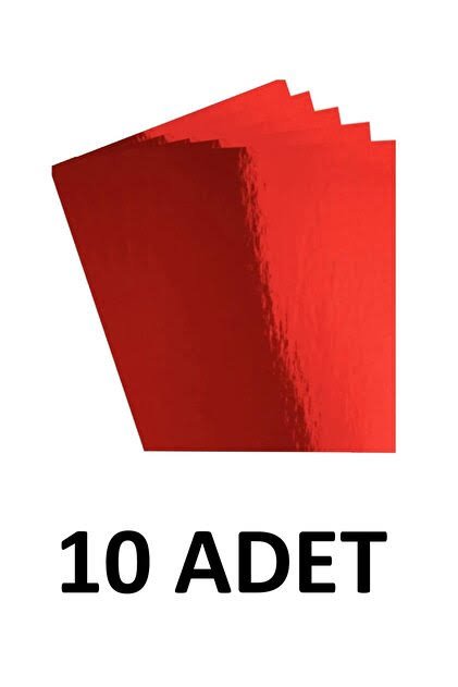 TİCON FON KARTONU KIRMIZI (50 X 70 CM)