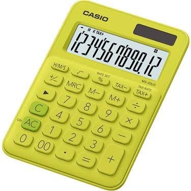 CASİO RENKLİ HESAP MAKİNESİ MS-20UC