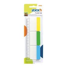 GIPTA STİCK N CETVELLİ FİLM AYRAÇ 3 RENK 38 X 50 MM (30 YAPRAK)