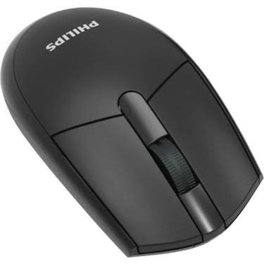 PHİLİPS KABLOSUZ OPTİK 3 TUŞLU 1200 DPI SİYAH MOUSE SPK7337