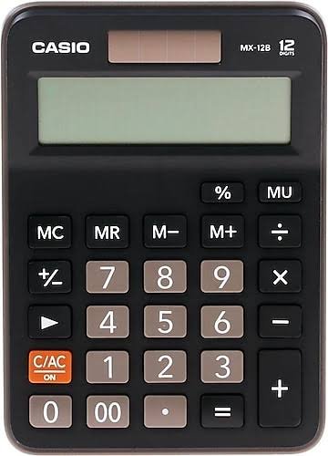 CASİO 12 HANELİ HESAP MAKİNESİ (MX-12B)