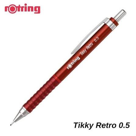 ROTRİNG TİKKY RETRO KIRMIZI UÇLU KALEM (0,5 MM)