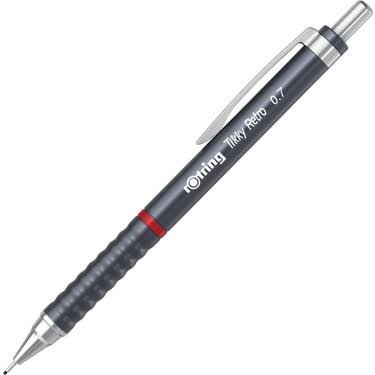 ROTRİNG TİKKY RETRO METALİK GRİ UÇLU KALEM (0,7 MM)