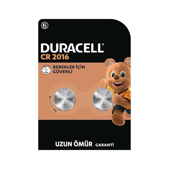 DURACELL 2016 DÜĞME PİL (3 VOLT)