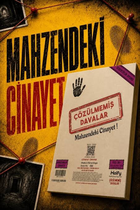 MOLFY ÇÖZÜLMEMİŞ DAVALAR MAHZENDEKİ CİNAYET DEDEKTİF OYUNU (13+ YAŞ)