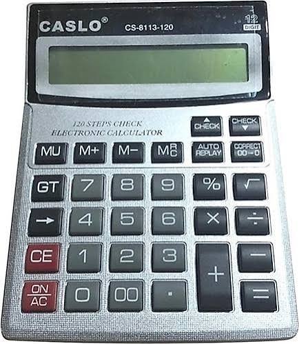 CASLO 12 HANELİ HESAP MAKİNESİ (CS-8113-120)