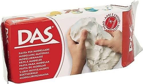 DAS BEYAZ SERAMİK HAMURU KİLİ (500 G)