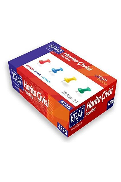 KRAF HARİTA ÇİVİSİ 422G (20 Lİ)