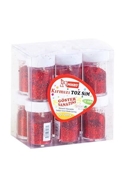 MİKRO TOZ SİM KIRMIZI