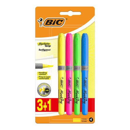 BİC BIC HİGHLİGHTER GRİP FOSFORLU KALEM
