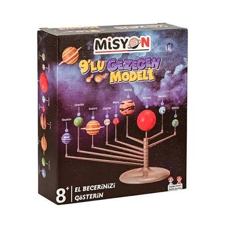 MİSYON GEZEGEN MODELİ (9 LU)